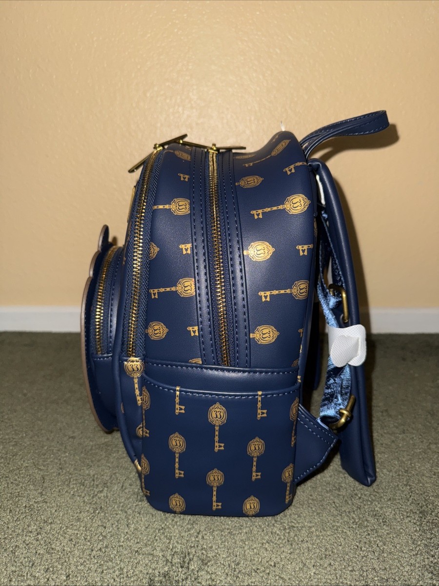 Club 33 luxury Disney Elegant Navy and Gold Women\'s Backpack exclusive Here main image 4