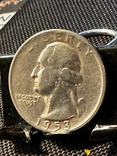 1953 S SILVER WASHINGTON QUARTER   VERY/ FINE     N135