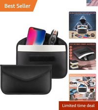 2 Pack Faraday Bags for Phones  Keys - Ultimate Anti-Theft Signal Protection