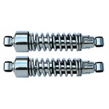 Ultima 11.25 Chrome Rear Shocks Absorbers Assembly Set Harley Big Twin Sportster