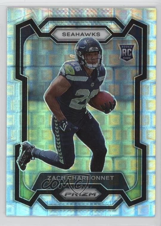 2023 Panini Prizm Rookies Pandora Prizm /400 Zach Charbonnet #392 Rookie RC