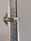Michael Valitutti 925 Sterling Silver 18k GP Accents Lapis Statement Ring Sz 6 — photo 8