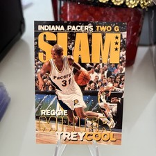 Reggie Miller 1996-97 Hoops #322 SLAM 