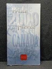 2000 Pride 25 Cents Canada Special Edition Coloured Coin Sealed