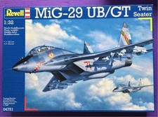 Reell Germany Reell 1/32 MiG-29UB/GT Twin-Seater Unbuilt Kit - Large Kit