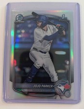 2025 Bowman Draft JoJo Parker #BDC-8 Chrome Refractor 1st Prospect Blue Jays
