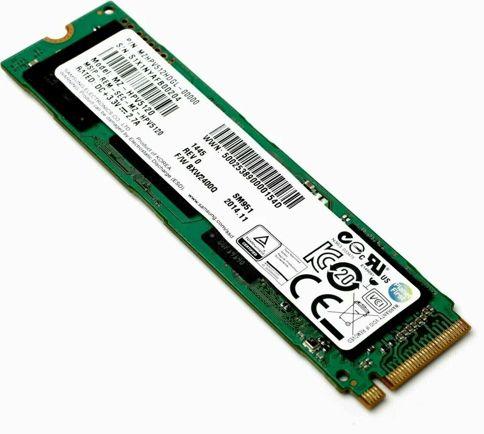 128 256 512 GB 1TB SSD M.2 NVMe PCIe Hard Drive Laptop w/ Windows 10 Pro UEFI 64 - Image 3 of 4