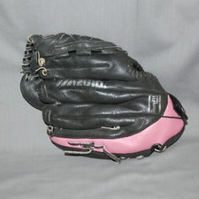 Mizuno GPP1105 Prospect Series 11" Black Pink Glove Mitt RH Throw