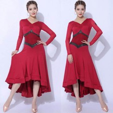 Latin Waltz Tango Standard Modern Dance Performance Ballroom Competition Dress