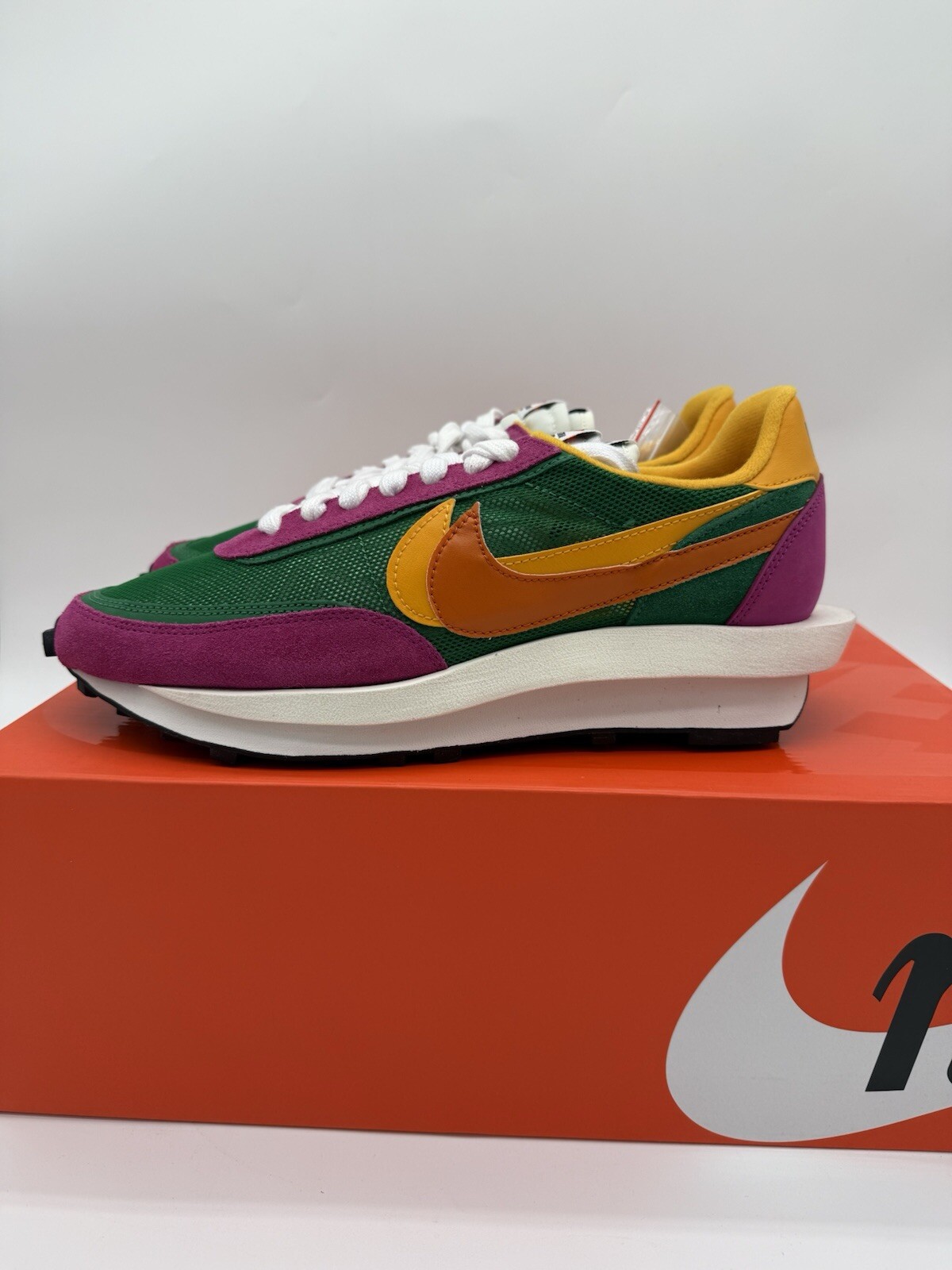 SACAI X NIKE Taglia 10 Nike sacai x LDWaffle verde pino