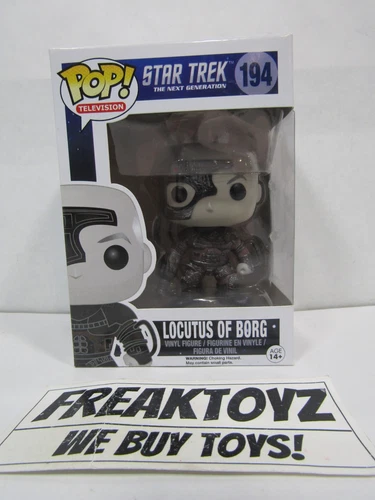 Funko POP! Television 19 Locutus of Borg, Star Trek: The Next Generation, Damage