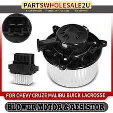 HVAC Heater Blower Motor Resistor Kit for Chevrolet Cruze Buick LaCrosse Regal