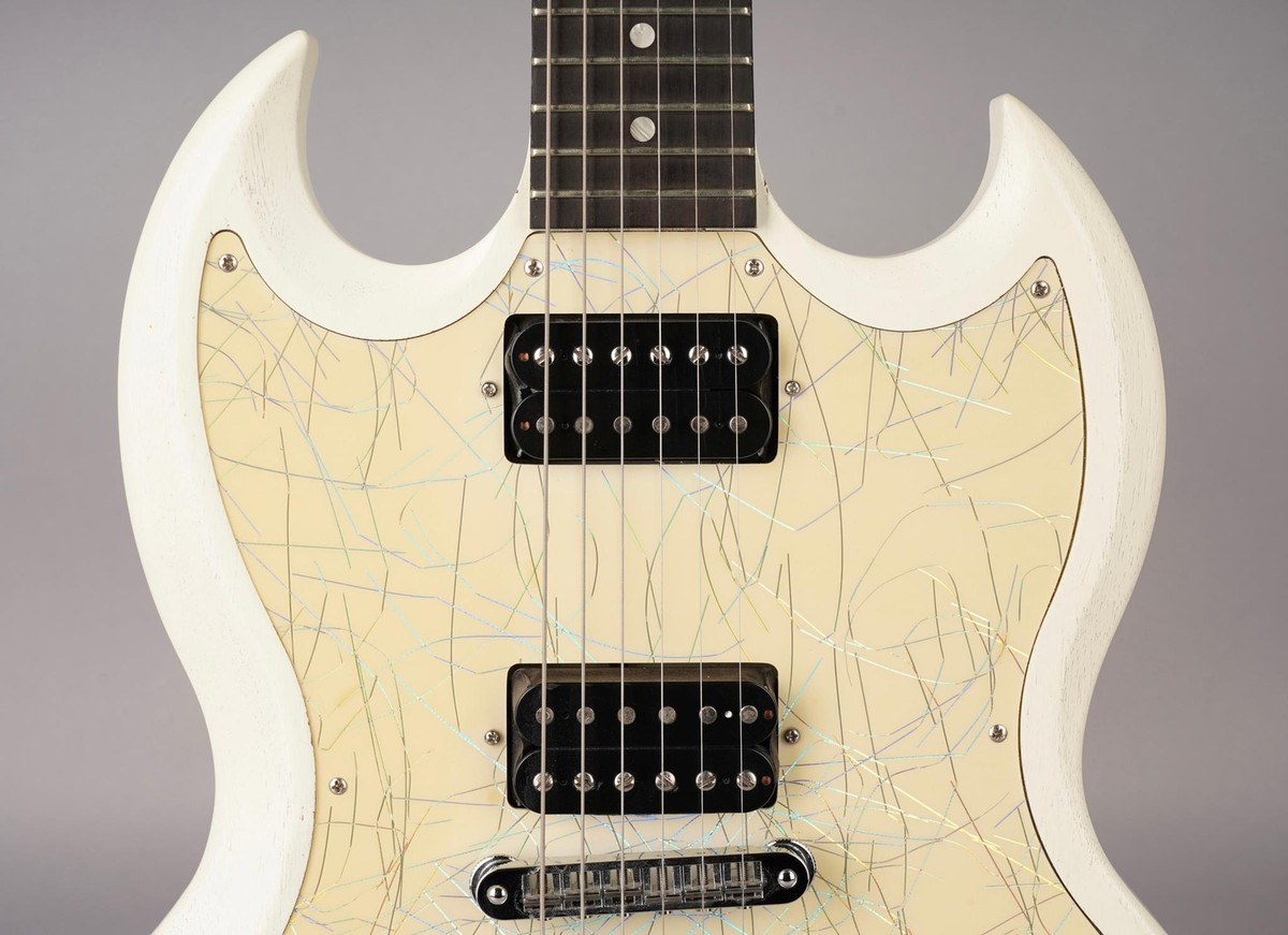 a5115 Gibson SG Standard 00年製 Gibson SG Standard Silver Mist | The Music Zoo
