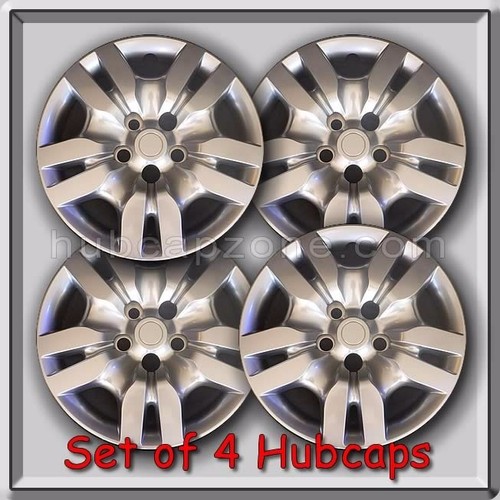 Silver Bolt On Nissan Altima hubcaps Fits 20102011 16" Altima Wheel