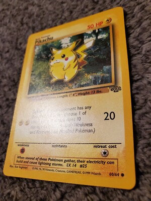 Pikachu 1995 pokemon card | eBay