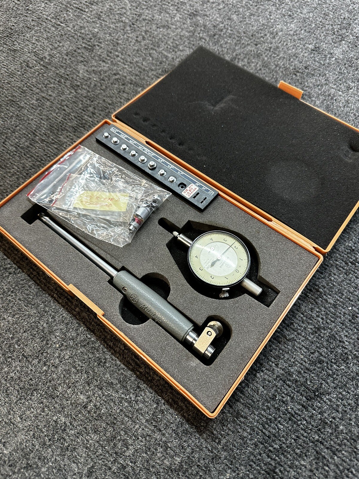 Mitutoyo Bore Gage Set No.511163 Range .71.4" STRIPPED THREADS eBay