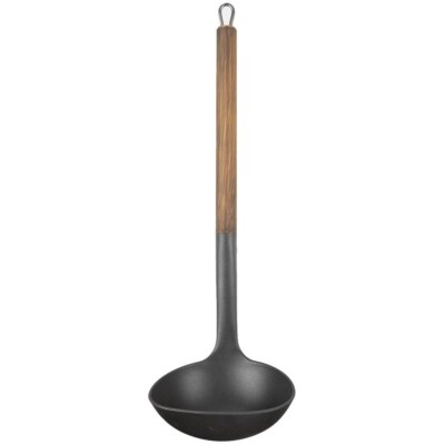 ORION Schöpflöffel / Suppenkelle / Soßenkelle WOODEN thermoplastisch mit Aufhäng