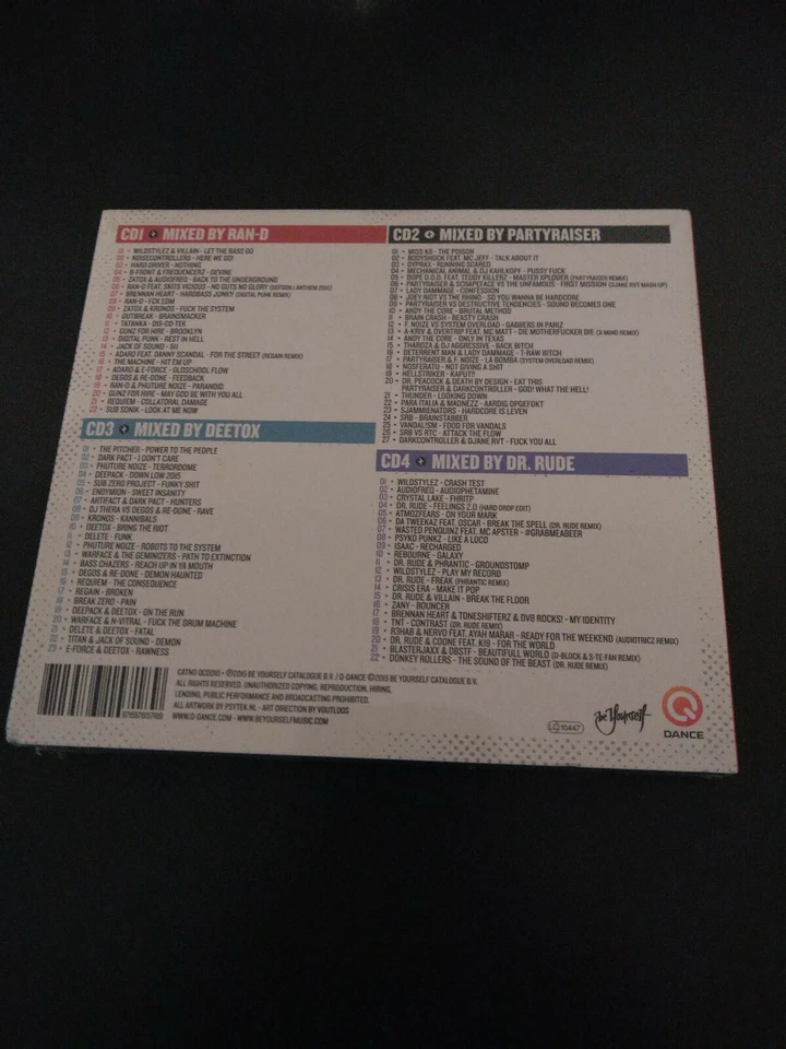 Defqon.1 Festival 4 CDs Neu - Bild 2 von 2