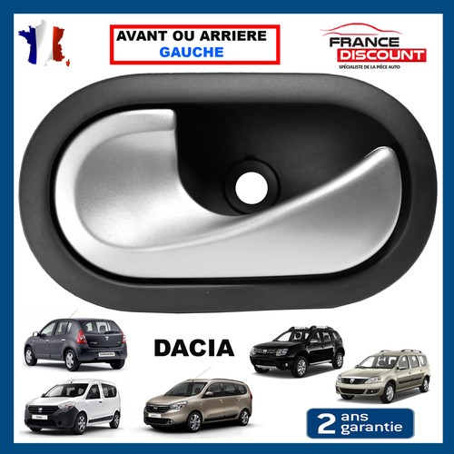 Maneta Interior de Puerta Gris Mate Antes O Trasero Izquierdo Dacia Lodgy - Imagen 1 de 12