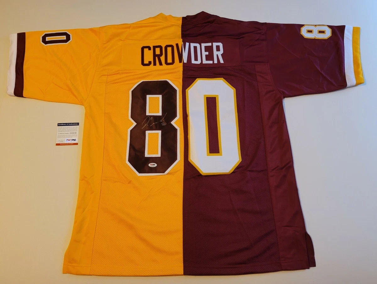 Jamison Crowder Signed Washington Redskins Split Home Away