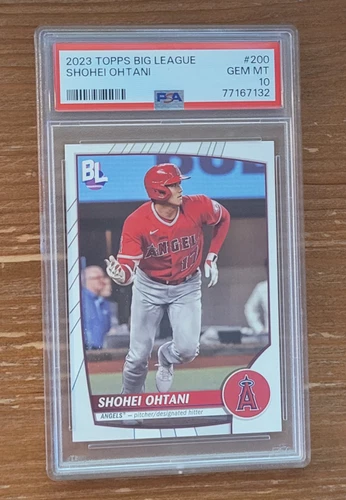 2023 Topps Big League #200 Shohei Ohtani PSA 10 Los Angeles Angels (K)