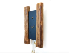 Reclaimed 200 yr Barn Wood Black Forest Cuckoo Clock Exquisite Wood Cuckoo Clock