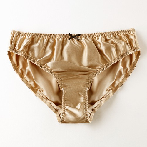 Damen 100% Seide Höschen Slip Bikinis Daliy Unterwäsche frech glänzend Satin* - Bild 7 von 34