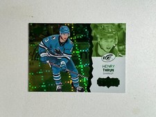 2023-24 Upper Deck Ice Henry Thrun #142 GREEN RC ROOKIE