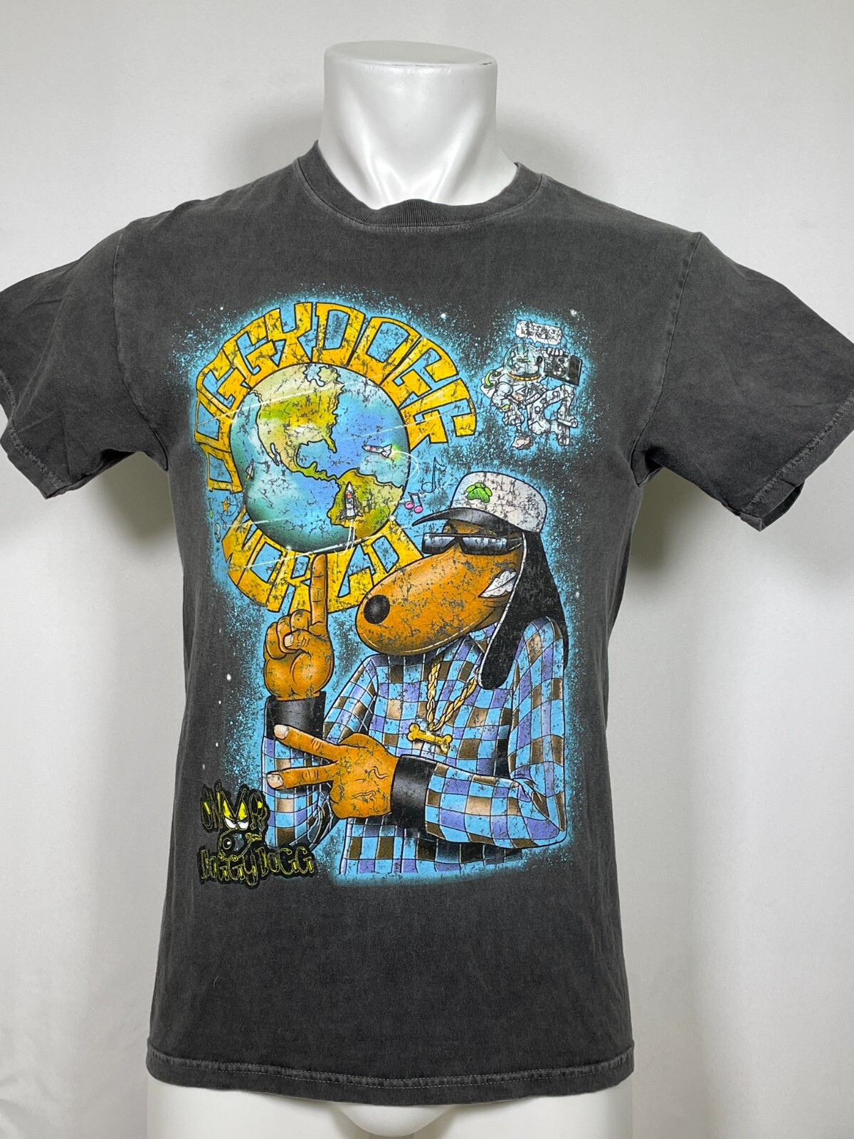 FILA Snoop Doggy Dogg World Death Row Records Maglietta Uomo PICCOLA