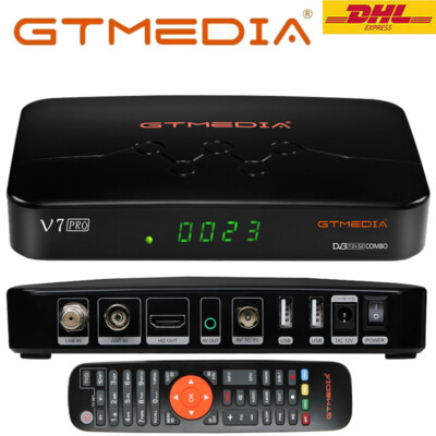 GTMEDIA HD Satelliten Terrestrisch Combo Empfänger DVB-S/S2/S2X/T/T2 H.265 PVR 