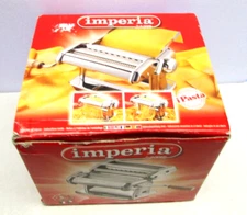 NEW Chrome IMPERIA dal 1932 PASTA MAKING PRESS MACHINE