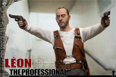 PRESENT TOYS 1/6 PT-sp4 Jean Reno Leon Action Figure Box-Set PRESENT TOYS 1/6 PT-sp4 Jean Reno Leon Action Figure Box-Set