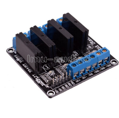 4 Channel 5v SSR Relay Module G3MB-202P Solid for Arduino