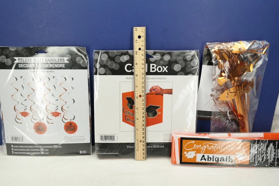 "Abigail" Personalized Graduation Decorations Kit by Creative Converting TF - Image 2 of 4