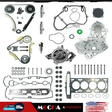 Engine Timing Chain Oil Pump Gasket Kit for 2011-2017 Chevy GM Terrain Buick 2.4
