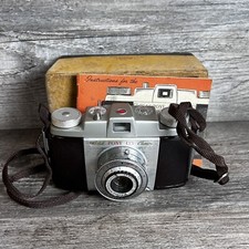 Vintage Kodak 135 Pony Camera With Box And Manual
