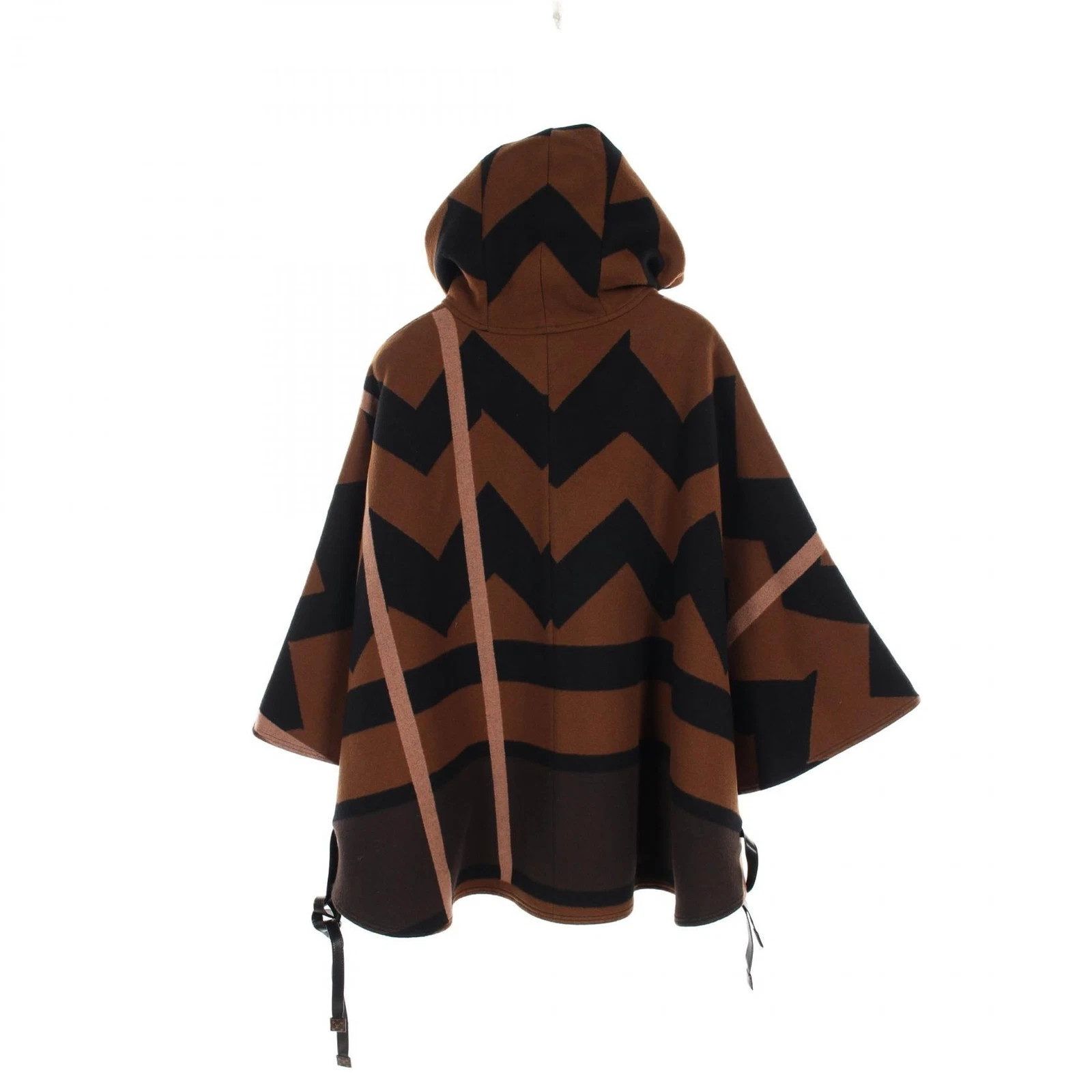 LOUIS VUITTON（LV） Cappotto poncho LOUIS VUITTON FIC041TTT lana marrone nero rosa usato donnaa ta
