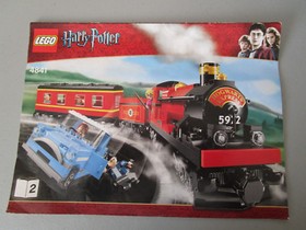 Lego Harry Potter INSTRUCTION BOOK'S 1&2 FOR SET 4841 HOGWARTS EXPRESS VERY NICE