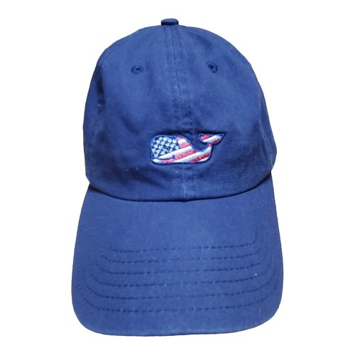 Vineyard Vines Linen Chambray Hat Cap Youth Boys Girls Blue  display picture 1