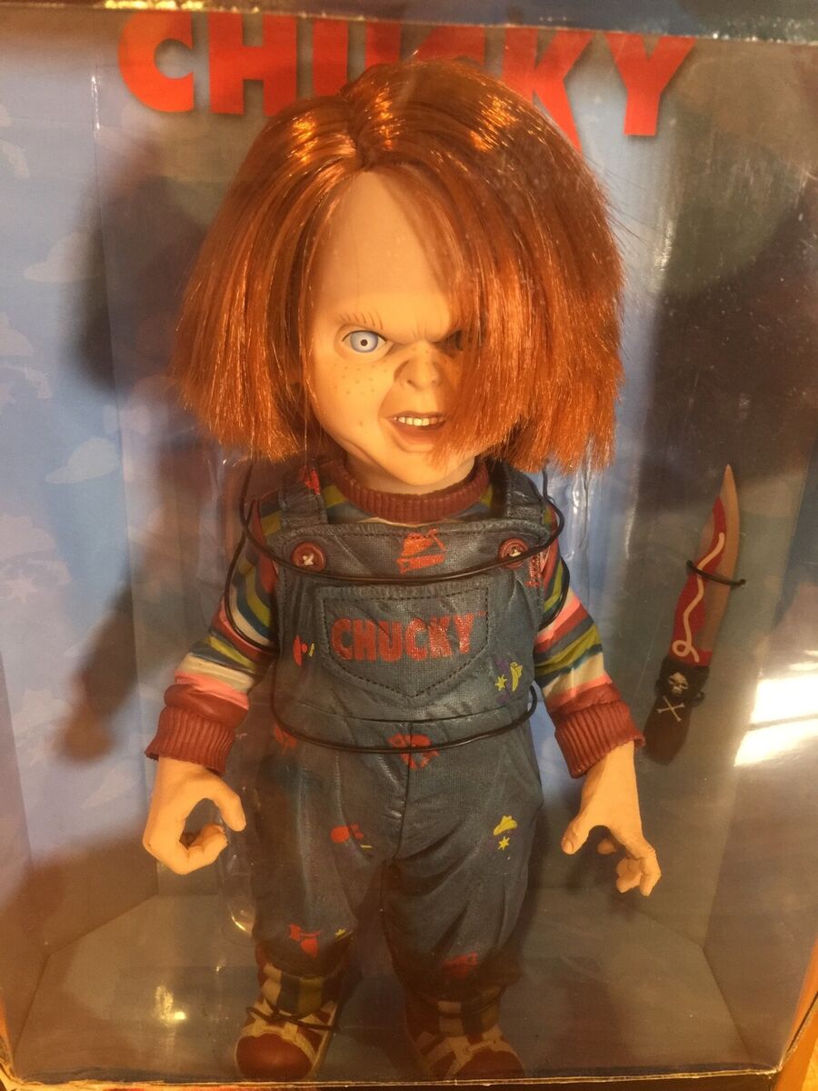 Child's Play 2 CHUCKY 12 Figure McFarlane Toys Movie Maniacs Doll Bride of  NEW!