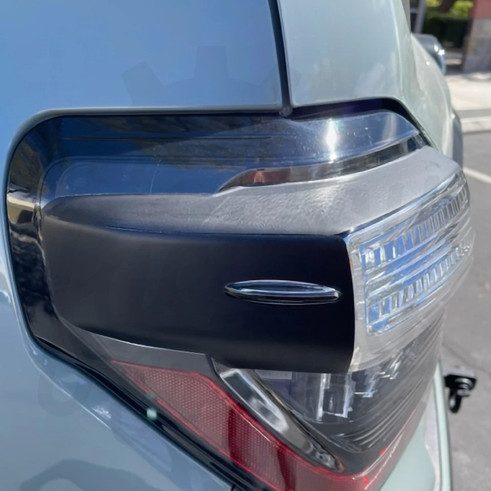 Vinyl Graphics Decal Top HLTL Covers Kit for Toyota 4Runner Gen 5 Matte Black - Image 3 of 4