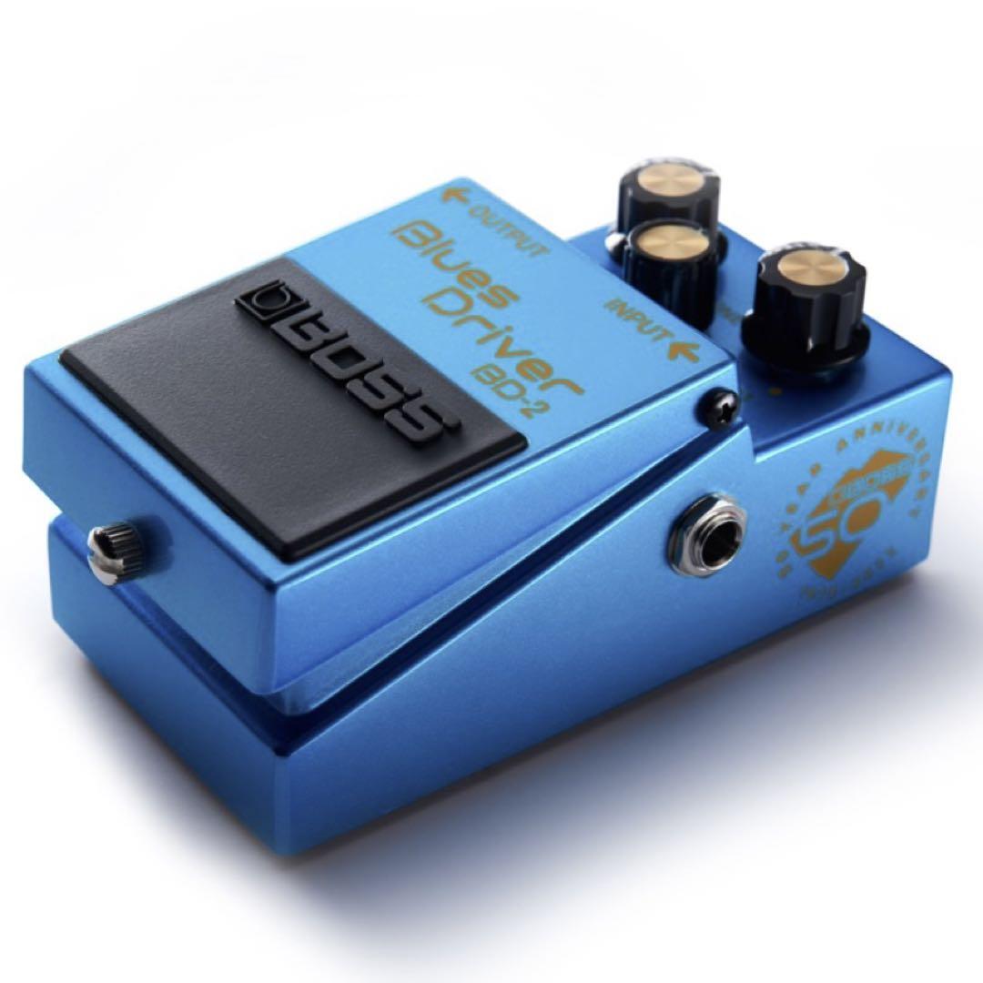 ギター BOSS Blues d BOSS BD-2 Blues Driver Light Blue Guitar Effects Pedal from