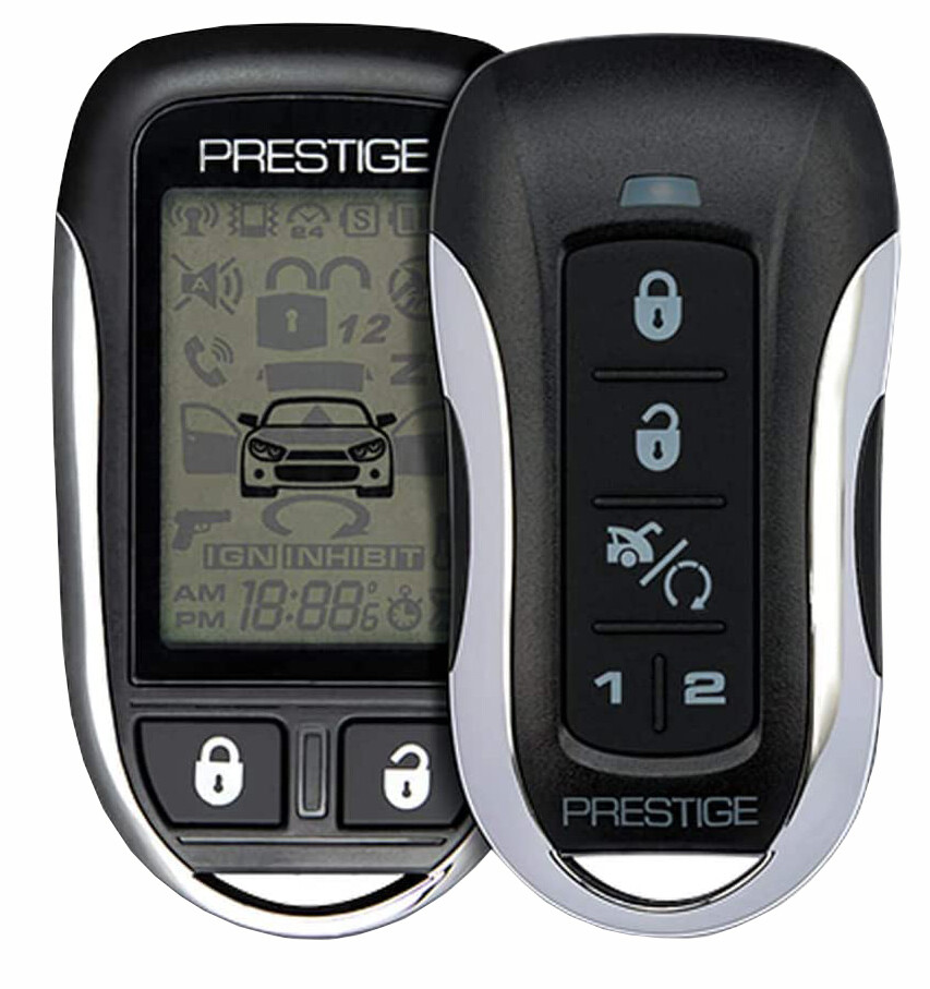 Audiovox Prestige APS997Z 2-Way Car Remote Start & Alarm +4x