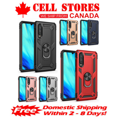 Anti-Drop Hybrid Magnetic Ring Holder Hard Armor Case for Samsung A10 A10e A10s