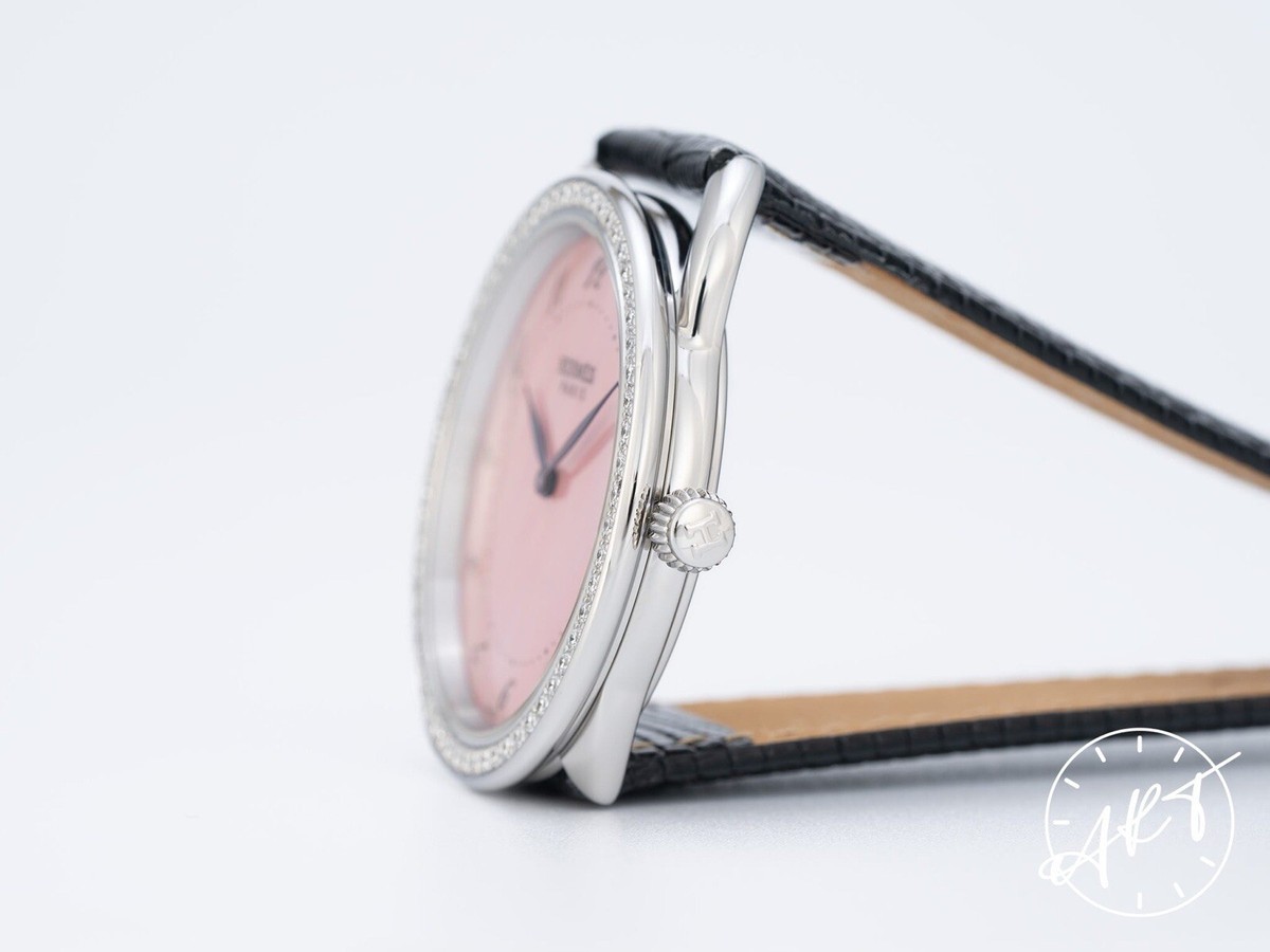 EXTREMELY RARE Hermes Heure H Watch Diamond MOP take a classic and make it mini, which is your fav? I couldn  main image 2