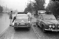 Simo Lampinen & Jyrki Ahava Saab 96 1000 Lakes Finland 1965 Old Racing Photo 2