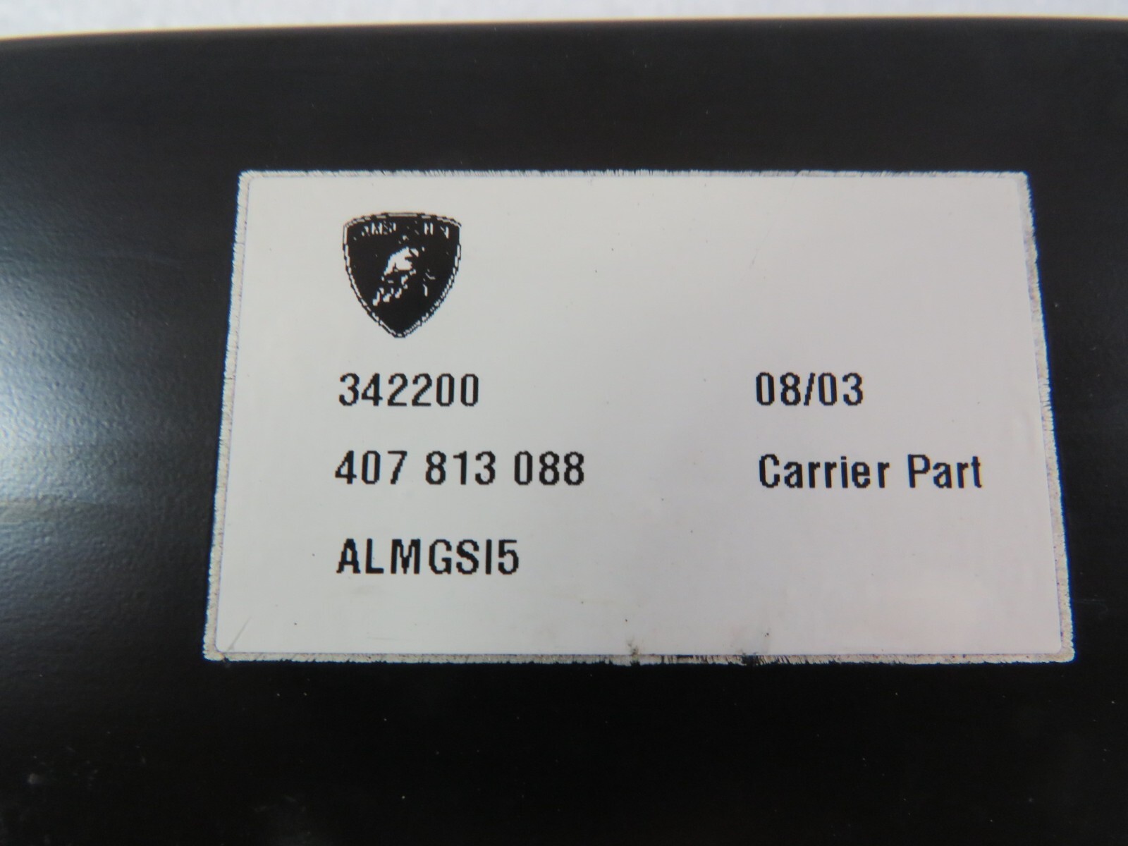 Lamborghini Gallardo, Spyder, RH, Right, Engine Bay Bracket, Used, 407813088