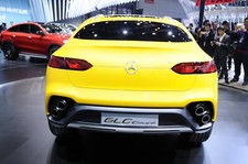 Cars 2015 concept coupe glc mercedes Desk Mat Stitched