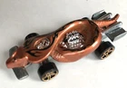 Vintage 1985 Mattel Hot Wheels Rare BRONZE Color Cobra Viper Snake Diecast Car