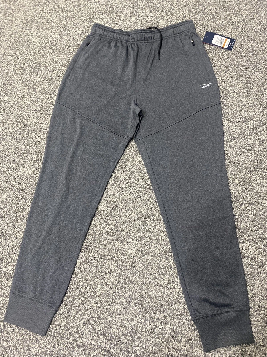 BRAND NEW w/ TAGS Reebok Men's Rogue Active Jogger Pants-Ebony Heather-  Size XXL